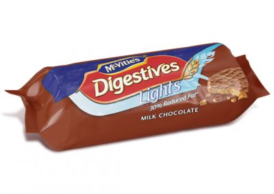 McVitie’s Digestive Light Milk Chocolate 300g
