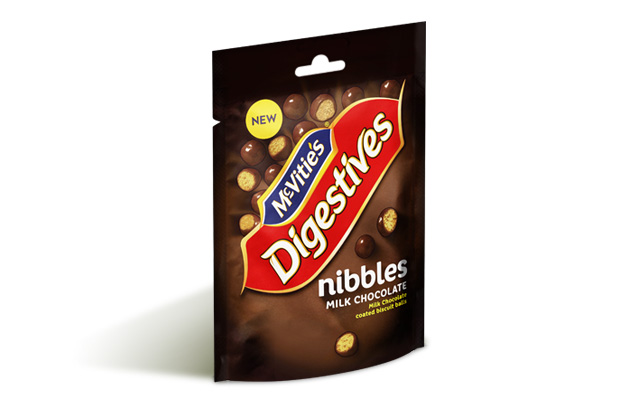 McVities Digestive Nibbles Milk Chocolate 120g