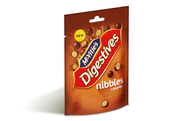 McVities Digestive Nibbles Caramel 120g