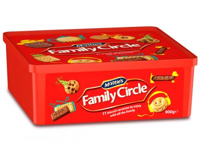 McVitie’s Family Circle Tub 900g