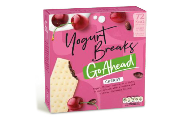 Go Ahead Yogurt Breaks Red Cherry 5x35,5g
