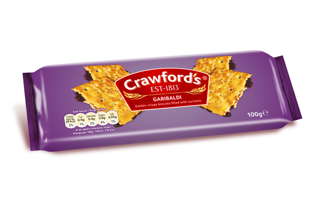 Crawford's Garibaldi 100g