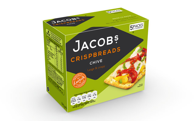 Jacob's Crispbreads Chive 190g