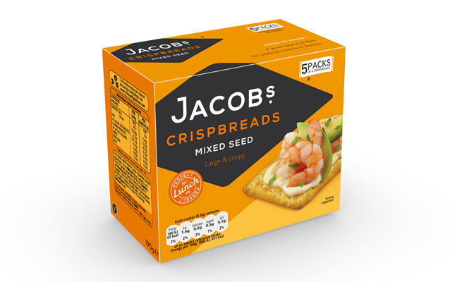Jacob's Crispbreads Mixed Seed 190g