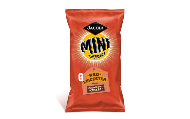 Jacob's Mini Cheddars Red Leicester 25g