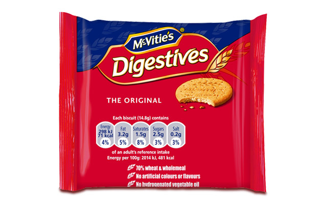 McVitie's Original Digestive Twinpack 2x14,8g
