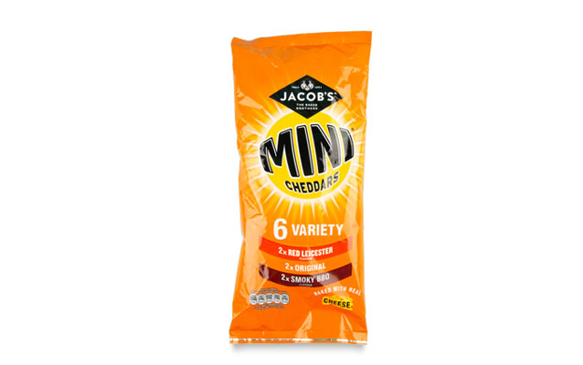 Jacob’s Mini Cheddars Variety 25g