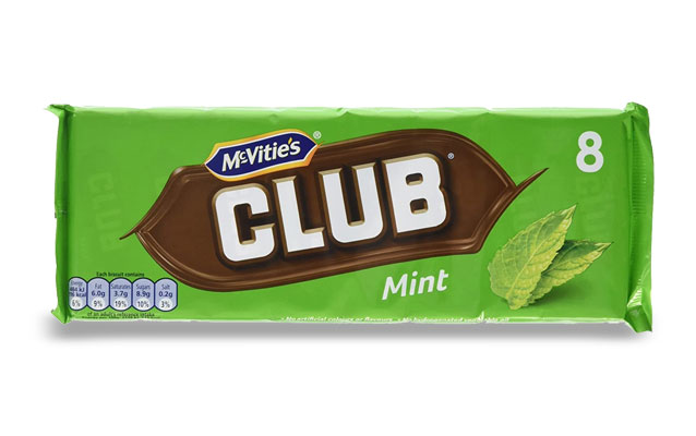 McVitie’s Club Mint 8×23,5g