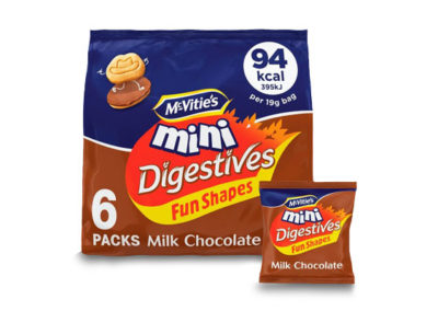 McVitie’s Digestive Milk Chocolate 6x19g