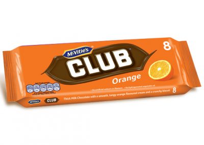 McVITIE’S CLUB ORANGE 8X22,6 G