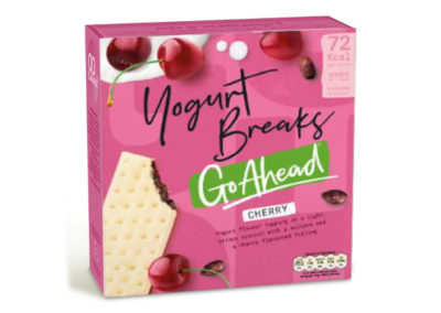 Go Ahead Yogurt Breaks Red Cherry 5×35,5g