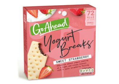 Go Ahead Yogurt Breaks Strawberry 5×35,5g