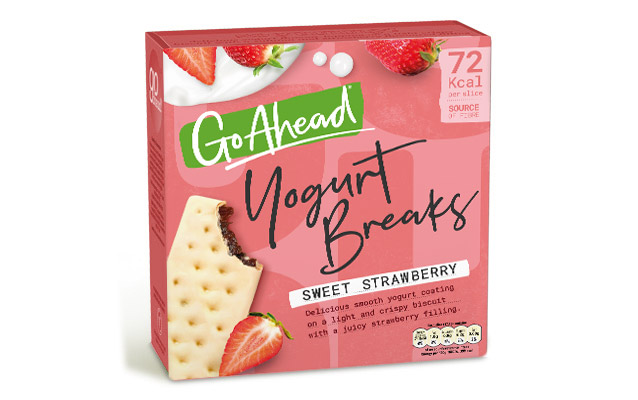 GO AHEAD YOGURT BREAKS STRAWBERRY 5×35,5G