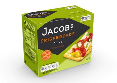 Jacob’s Crispbreads Chive 190g