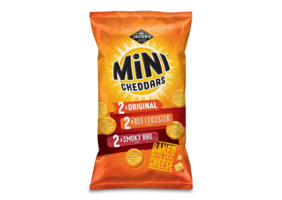 JACOB’S MINI CHEDDARS VARIETY 6×25 G