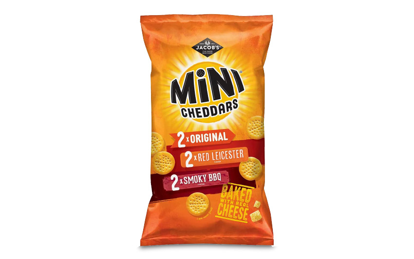 JACOB’S MINI CHEDDARS VARIETY 6×25 G