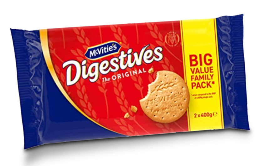 McVITIE’S ORIGINAL DIGESTIVES TWIN 2x400 G